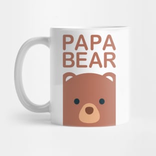 Cute and Cuddly Papa Bear for Father's Day Mug